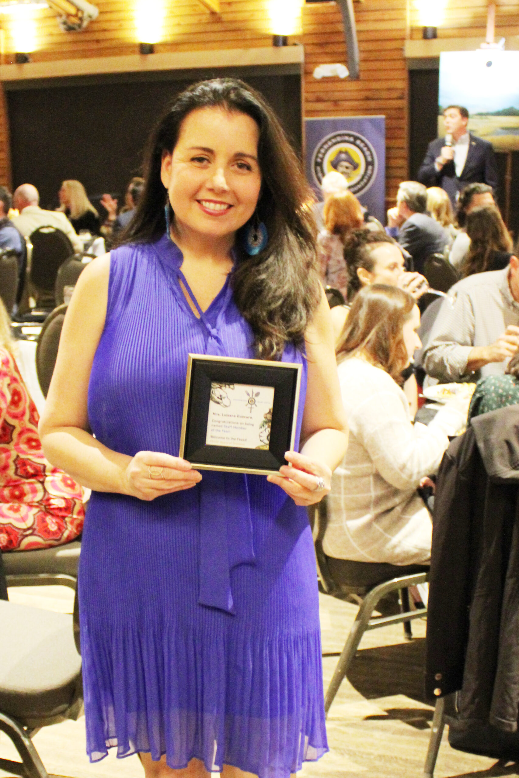 2024 Foundation Feast honors FBHS Staff Member of the Year, Luisana Guevara